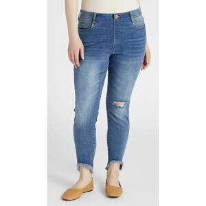 Liverpool Gia Glider Ankle Skinny Denim Jeans Womens Plus Size 18W Johnson New